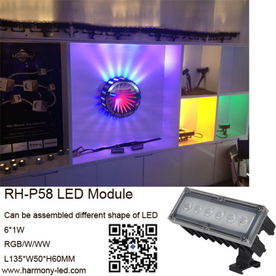 Módulo de luz LED RGB DMX512 DC24V