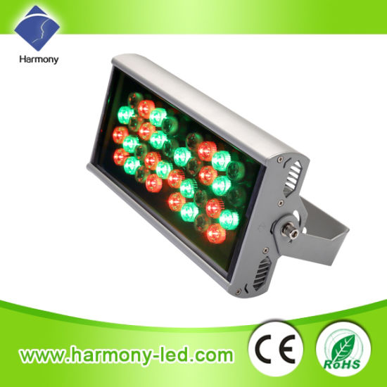 Impermeable IP65 36W RGB LED reflector