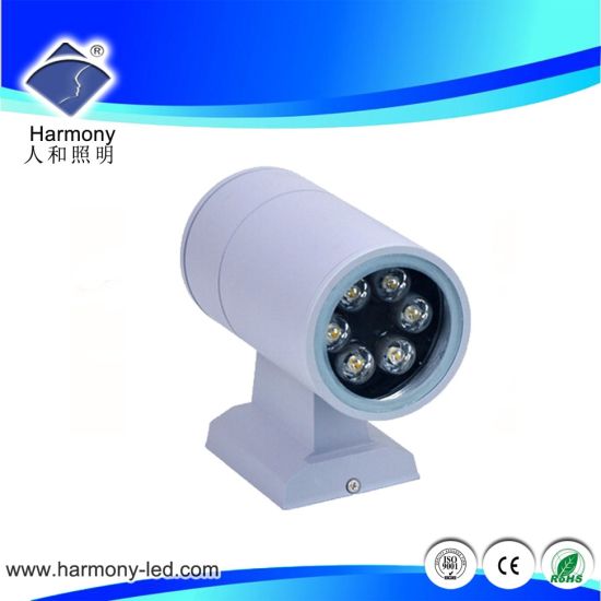 Lámpara de pared LED de 36W con iluminación ascendente y descendente para exteriores