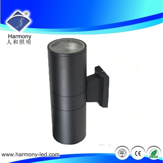 Aplique de pared LED blanco cálido y blanco cálido de 6W para exteriores de alta calidad