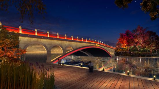 Lámpara lineal 48W Osram LED antiguo arquitectónico exterior de la iluminación de la pared